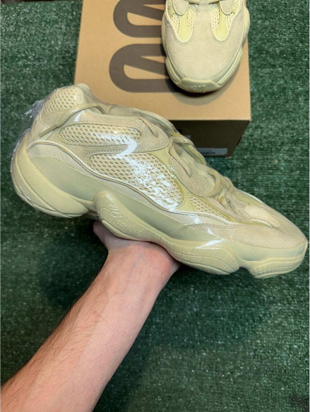 Adidas Yeezy 500 Super Moon Yellow Size 13